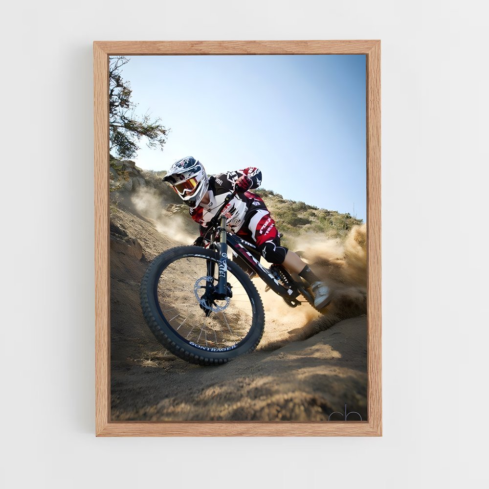 Poster Montée Sauvage – affiche Cyclisme (vue 4)